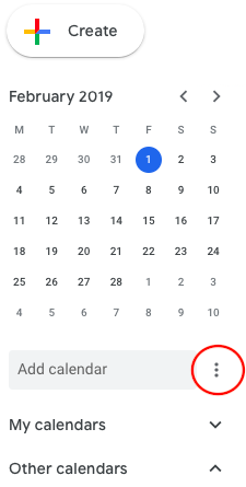 add Google calendar