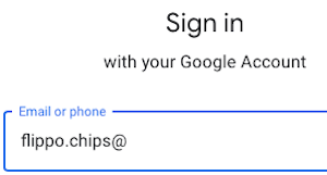 Google sign-in