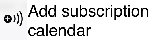 iOS 26 add subscription calendar